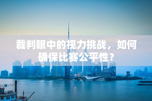 裁判眼中的视力挑战，如何确保比赛公平性？