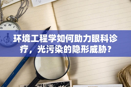 环境工程学如何助力眼科诊疗，光污染的隐形威胁？