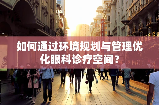 如何通过环境规划与管理优化眼科诊疗空间？