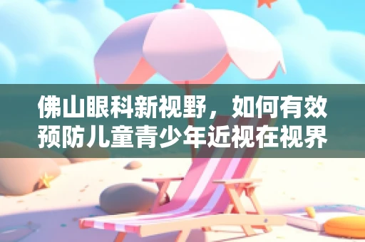 佛山眼科新视野，如何有效预防儿童青少年近视在视界中的悄然增长？