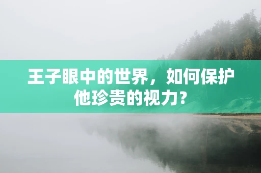 王子眼中的世界，如何保护他珍贵的视力？