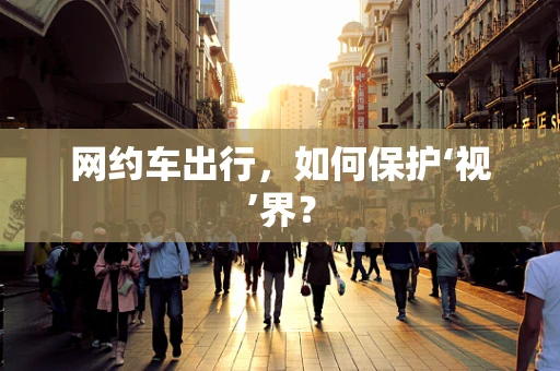 网约车出行，如何保护‘视’界？