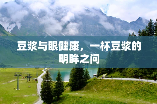 豆浆与眼健康，一杯豆浆的明眸之问