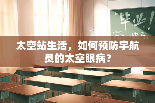 太空站生活，如何预防宇航员的太空眼病？