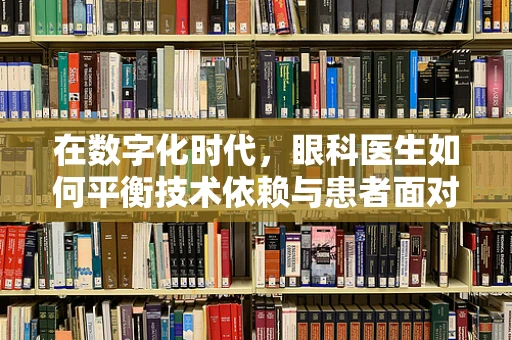 在数字化时代，眼科医生如何平衡技术依赖与患者面对面交流？