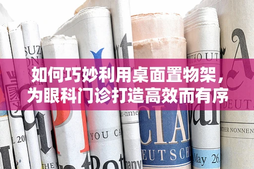 如何巧妙利用桌面置物架，为眼科门诊打造高效而有序的工作环境？