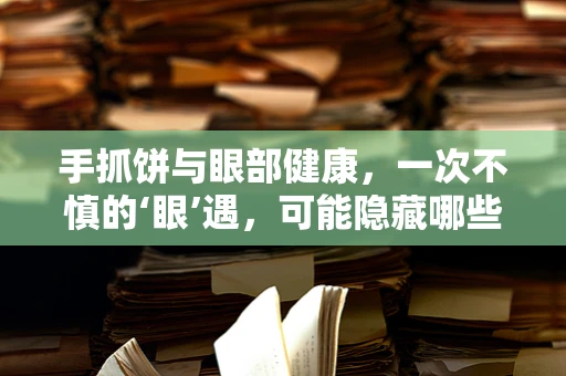 手抓饼与眼部健康，一次不慎的‘眼’遇，可能隐藏哪些风险？