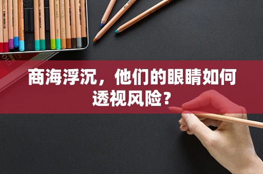 商海浮沉，他们的眼睛如何透视风险？