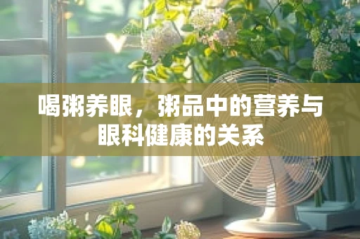 喝粥养眼，粥品中的营养与眼科健康的关系