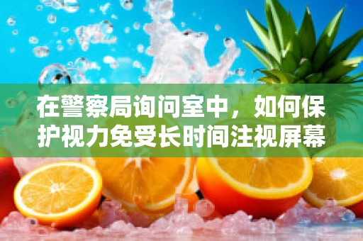 在警察局询问室中，如何保护视力免受长时间注视屏幕之害？