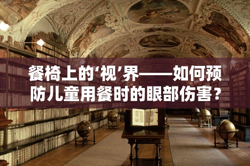 餐椅上的‘视’界——如何预防儿童用餐时的眼部伤害？