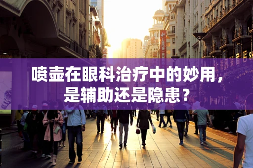喷壶在眼科治疗中的妙用，是辅助还是隐患？