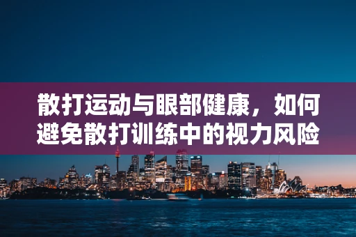 散打运动与眼部健康，如何避免散打训练中的视力风险？