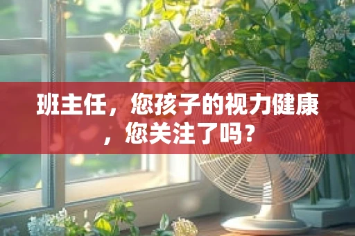 班主任，您孩子的视力健康，您关注了吗？