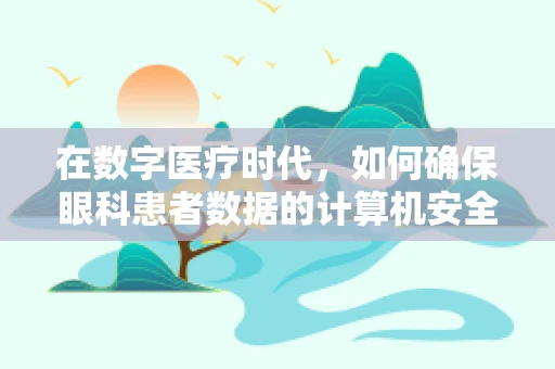 在数字医疗时代，如何确保眼科患者数据的计算机安全？