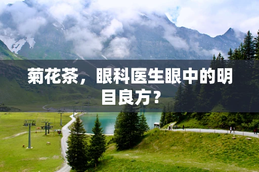 菊花茶，眼科医生眼中的明目良方？