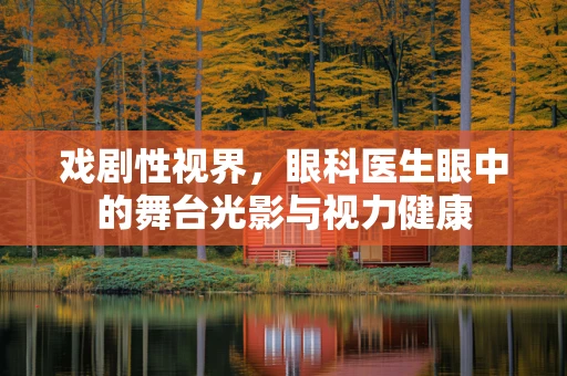 戏剧性视界，眼科医生眼中的舞台光影与视力健康