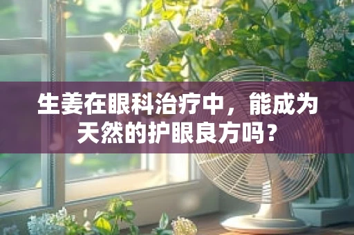 生姜在眼科治疗中，能成为天然的护眼良方吗？