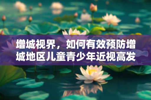 增城视界，如何有效预防增城地区儿童青少年近视高发？