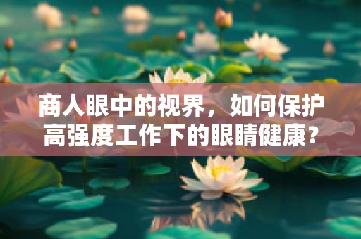 商人眼中的视界，如何保护高强度工作下的眼睛健康？