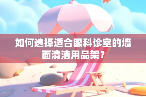 如何选择适合眼科诊室的墙面清洁用品架？