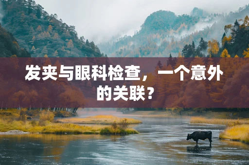 发夹与眼科检查，一个意外的关联？