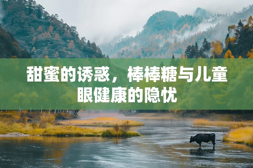 甜蜜的诱惑，棒棒糖与儿童眼健康的隐忧