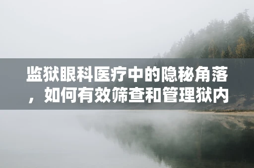 监狱眼科医疗中的隐秘角落，如何有效筛查和管理狱内视力问题？