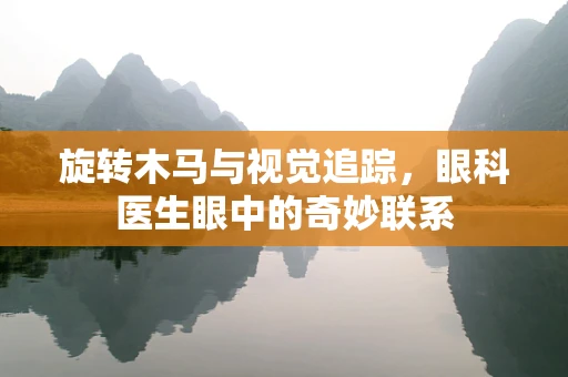 旋转木马与视觉追踪，眼科医生眼中的奇妙联系