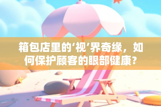 箱包店里的‘视’界奇缘，如何保护顾客的眼部健康？
