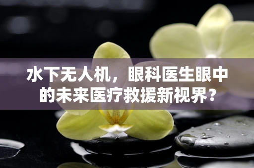 水下无人机，眼科医生眼中的未来医疗救援新视界？