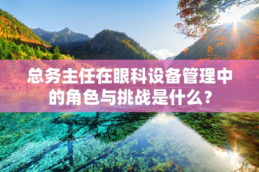 总务主任在眼科设备管理中的角色与挑战是什么？