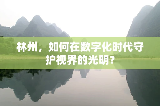 林州，如何在数字化时代守护视界的光明？