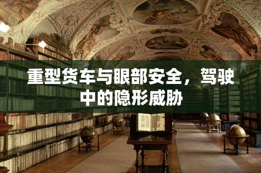 重型货车与眼部安全，驾驶中的隐形威胁