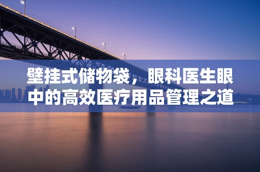 壁挂式储物袋，眼科医生眼中的高效医疗用品管理之道？