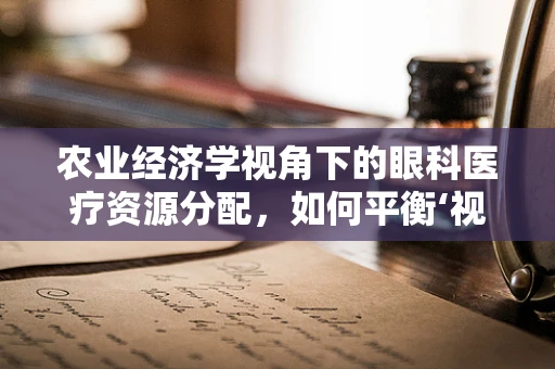 农业经济学视角下的眼科医疗资源分配，如何平衡‘视界’与‘田野’的公平？