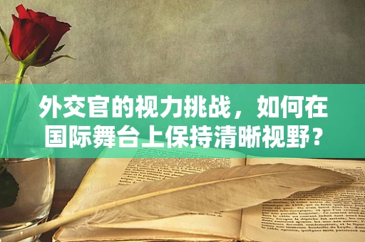 外交官的视力挑战，如何在国际舞台上保持清晰视野？