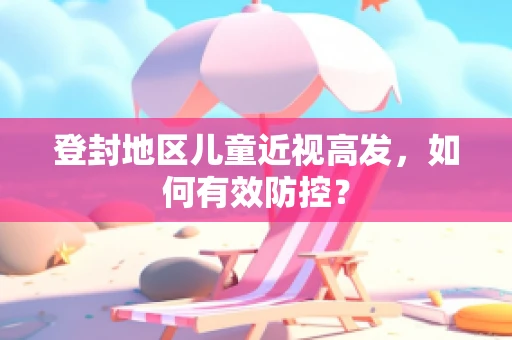 登封地区儿童近视高发，如何有效防控？