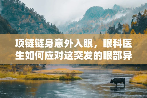 项链链身意外入眼，眼科医生如何应对这突发的眼部异物？