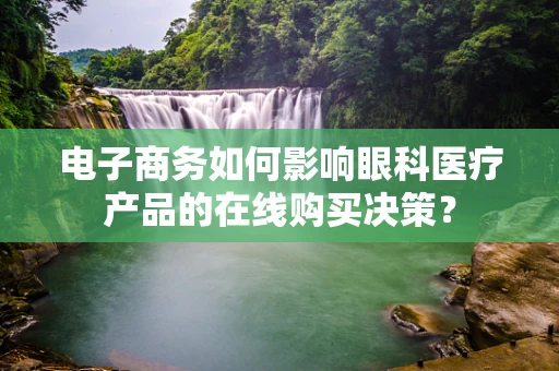 电子商务如何影响眼科医疗产品的在线购买决策？