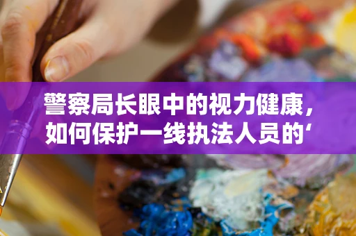 警察局长眼中的视力健康，如何保护一线执法人员的‘明眸’？