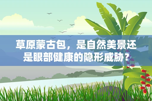 草原蒙古包，是自然美景还是眼部健康的隐形威胁？