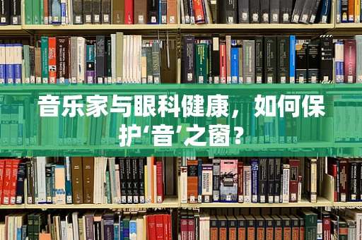 音乐家与眼科健康，如何保护‘音’之窗？