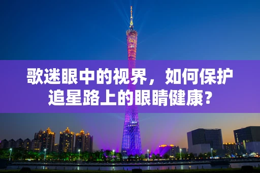 歌迷眼中的视界，如何保护追星路上的眼睛健康？