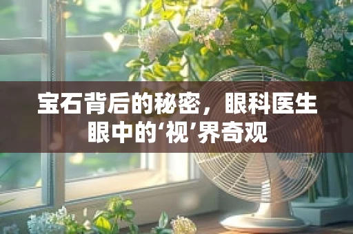 宝石背后的秘密，眼科医生眼中的‘视’界奇观