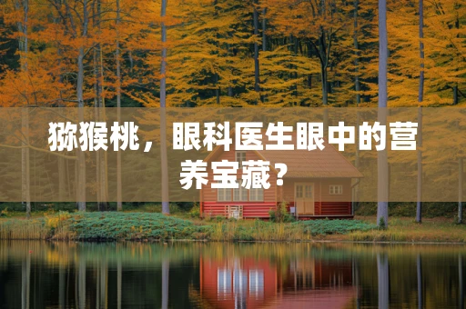 猕猴桃，眼科医生眼中的营养宝藏？